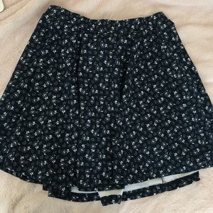 cotton on floral circle skirt